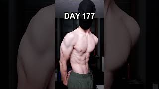 Posting until Im happy with my physique 177 aesthetic gym gymmotivation [upl. by Calysta]