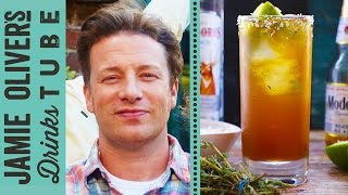 Michelada Beer Cocktail  Jamie Oliver amp Simone Caporale  Food Tube LIVE [upl. by Eseekram]