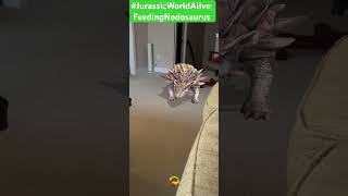 JurassicWorldAlive Feeding Nodosaurus video [upl. by Nadeau]