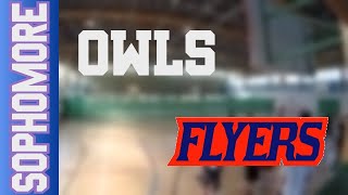 19 10 Owls vs Flyers – Sophomore Div Jesień 2024 [upl. by Aetnuahs354]