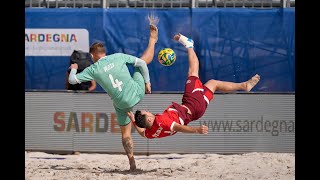 Switzerland vs Belarus Euro Beach Soccer League Superfinal Alghero 2024  BEST GOALS🏆🔥 [upl. by Honorine]