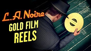 LA Noire Remaster  Gold Film Reels Locations Hollywoodland Trophy  Achievement [upl. by Monti253]