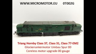 0T002G Triang Hornby Class 37 [upl. by Ennairod59]