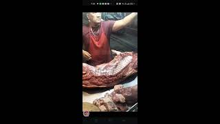 DEBONE PIG PORK SHOULDER CUTTING AMAZING KNIFE SKILLS 🥩🥩 EASY CUTTING 115 PIGMEAT VIRAL DEBONE🥩🥩 [upl. by Raval280]