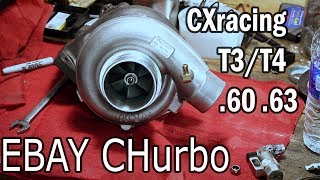 CXracing T04E Ebay Turbo Review TRBT3T4V [upl. by Leveroni]