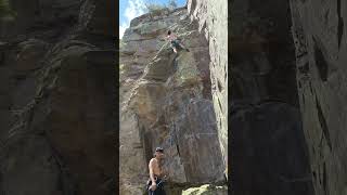 O Crápula 👺 7a Escalada en el Penedo do Garabullo Carballedo Galicia sector Ático [upl. by Gitlow]