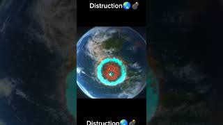 Distruction of earth trending shortsviral 🌎🌎 [upl. by Fiann]