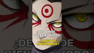 Naruto  De donde viene el modo sabio de Hashirama naruto narutoshippuden [upl. by Westley]