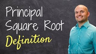 What is the principal square root [upl. by Nemhauser]