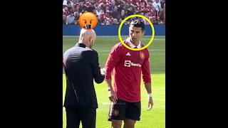 Ronaldo amp Sancho vs Ten Hag 🤬 [upl. by Goddard33]