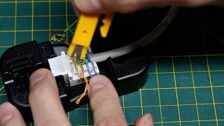 How To Install a Cat6 Wall Jack and RJ45 Plug on Cat6 Cable [upl. by Israeli842]