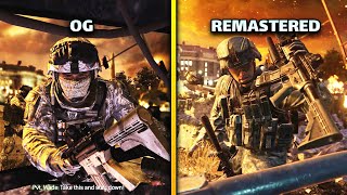 Tiny Details amp Cool Changes In Of Their Own Accord Mission  OG vs Remastered  MW2 Part 10 [upl. by Eetsirhc]