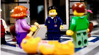 Why Nurses Should Never Wear Scrubs in Public  LEGO Hospital Stop Motion [upl. by Aillicec]