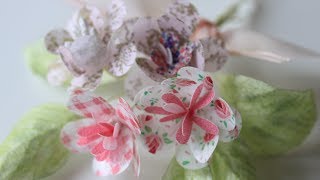 How to Make Simple Wafer Paper Flowers [upl. by Erny783]