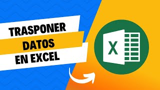 Trasponer Datos en Excel  Exceltips [upl. by Harraf781]