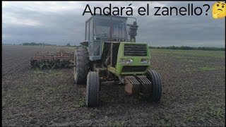 Probando el zanello con el cultivador de campo de 7 metros Andará🤔 [upl. by Hepza]