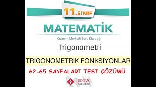 Sonuç Yayınları 11Sınıf Matematik Kitabı Trigonometri Konusu 6265 Sayfaları [upl. by Brenton]