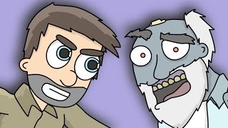 Jacksepticeye Animated  The Escapists The Walking Dead  Dungeoneer Cartoons [upl. by Desmund239]