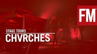 Stage Tour  Chvrches [upl. by Yendirb652]