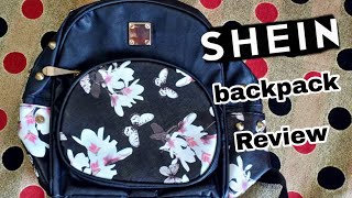 Shein Backpack Review  Honest Backpack Review  Online Shopping [upl. by Wack]