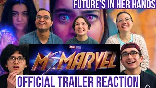 MS MARVEL OFFICIAL TRAILER REACTION  Marvel Studios  Disney  MaJeliv l quotfuture’s in her handsquot [upl. by Eseer191]