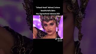 Miss supranational Indonesia national costume 🥰🥰🥰 [upl. by Lerud]