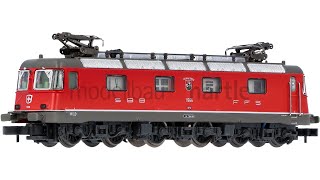 märklin 88240 ELok Re 66 SBB  Spur Z miniclub [upl. by Kandy810]