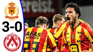 Mechelen vs Kortrijk 30 All Goals and Extended Highlights [upl. by Ahsinet]