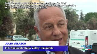 quotRadice di Pugliaquot riconoscimento presidente Fipav Manfredi e ct dell’Italvolley De Giorgi e Velasco [upl. by Ssidnac953]