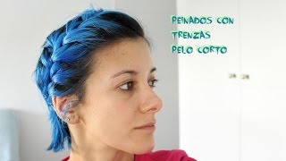 TRENZAS PARA CABELLO CORTO [upl. by Saihtam138]