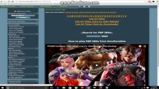 How to download free full games for PPSSPP psp emulator in PC [upl. by Ecinej60]