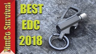 ✔️ Best EDC Gadget 2018  Honest Keychain permanent match Review [upl. by Wilfreda]