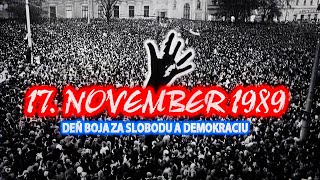 17 november 1989  Deň boja za slobodu a demokraciu hovorené slovo [upl. by Mochun757]