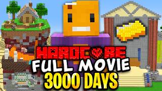 I Survived 3000 Days in Minecraft Hardcore FULL MOVIE [upl. by Odlanra44]