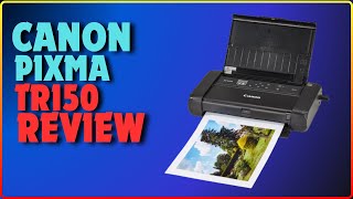 Canon PIXMA TR150  Compact Mobile Color Printer  2024 Details [upl. by Partan]