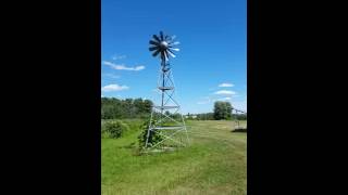 Koenders Windmill in action at 3 mph winds [upl. by Korwin]