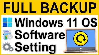 How to Backup Windows 11 OS  Full Recovery amp Restore Setup [upl. by Ahcas]