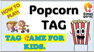 Popcorn Tag WarmUp Game for Kids  The Games Gurus physed physedgames elementary pe coaching [upl. by Noxin]