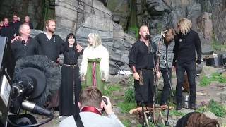 Wardruna Aurora and Oslo Fagottkor quotHELVEGENquot [upl. by Atinoj]