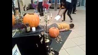 Halloween prank backfires [upl. by Eadas]