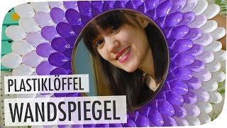 Spiegel aus Löffeln DIY breedingunicorns  flipdiy [upl. by Shannah]