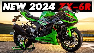 New 2024 Kawasaki ZX6R Announced For The UK amp Europe [upl. by Vorster401]