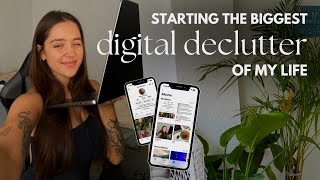 day 1 of the biggest digital declutter of my life 📱 summer reset amp fresh start [upl. by Carmela]