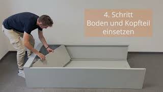 Montage zerlegter Stahlschrank  schnell und unkompliziert I BIGBOXX [upl. by Koziarz442]