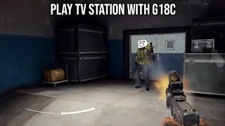 PLAY AT TV STATION WITH G18C  ARENA BREAKOUT [upl. by Happy]