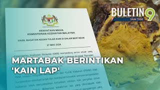 Gerai Jual Martabak Ada Cebisan Kain Dikompaun [upl. by Ennasirk]