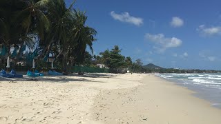 🔴 Koh Samui Chaweng Beach  Livestream Streets of Thailand  Virtual walk on The Beach [upl. by Epotimet]