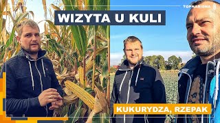 Wizyta u Kuli  Jak wygląda kukurydza B2218 Bruce Lee przed zbiorem  Przegląd rzepaków [upl. by Iams265]