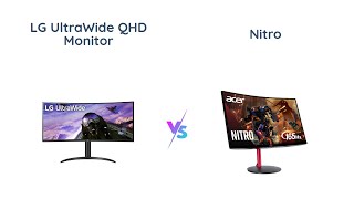 🖥️ LG UltraWide vs Acer Nitro 🎮 Which Gaming Monitor is Worth It 💻 [upl. by Hepsoj]