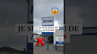 JE SUIS DÉÇU DU MAGASIN ACTION❌😨 [upl. by Leta440]